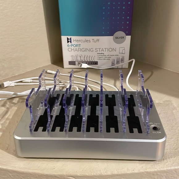 Hercules Tuff USB Multi 6 -Port Charging Station - Picture 3 of 9
